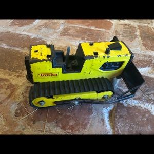 Tonka vintage die cast toy bulldozer